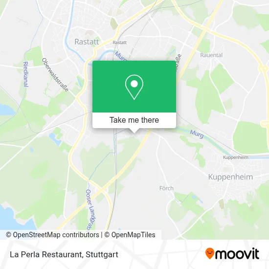 Ristorante La Perla map
