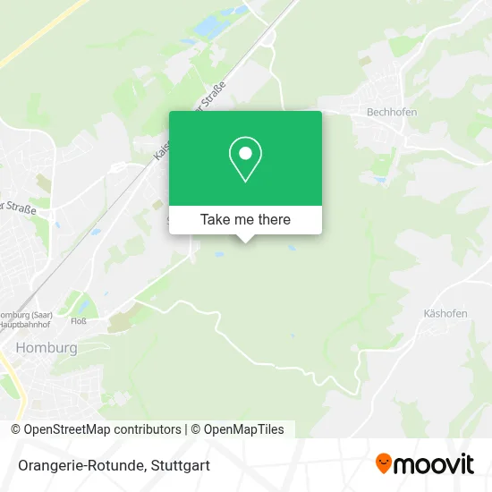 Orangerie-Rotunde map