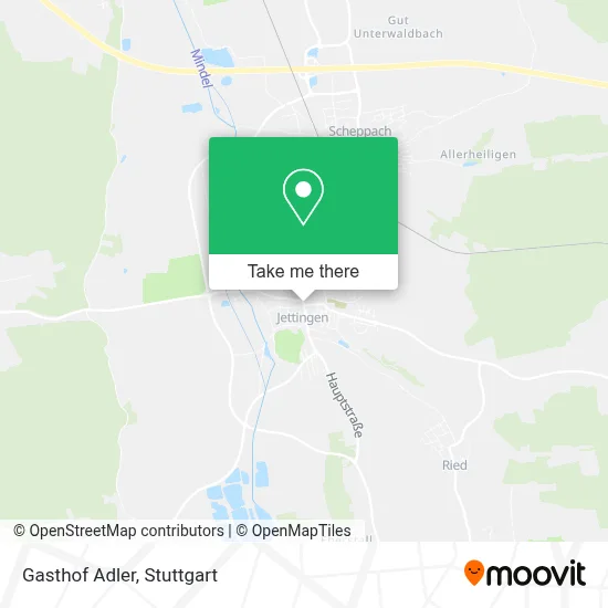 Gasthof Adler map