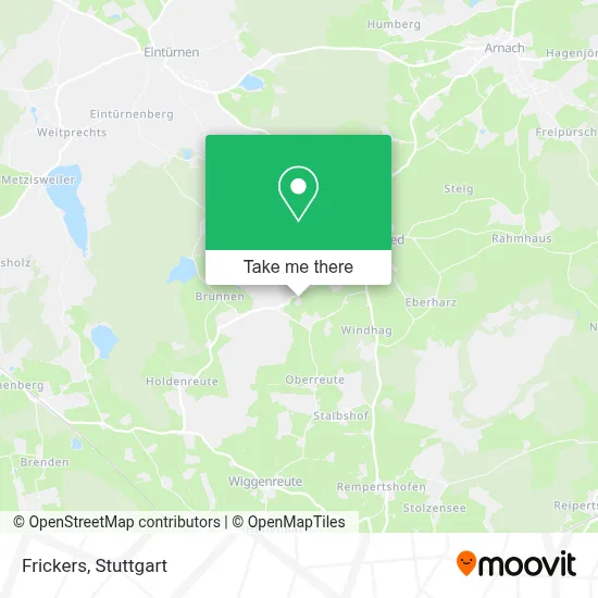 Frickers map
