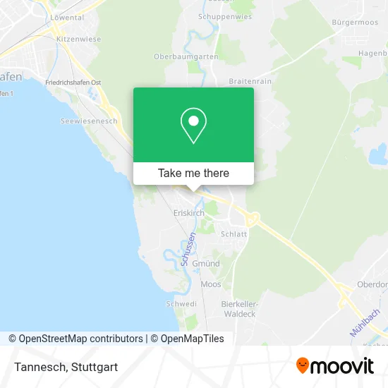 Tannesch map