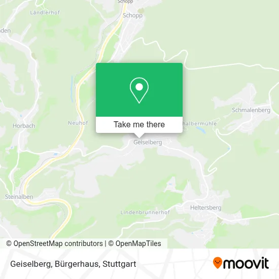 Geiselberg, Bürgerhaus map
