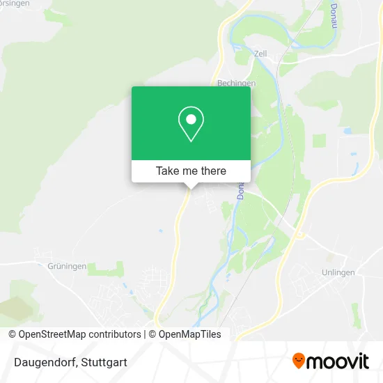 Daugendorf map