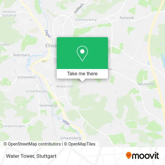 Wasserturm map