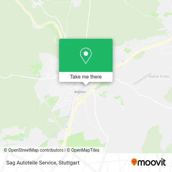 Sag Autoteile Service map
