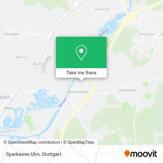 Sparkasse Ulm map