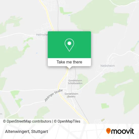 Altenwingert map