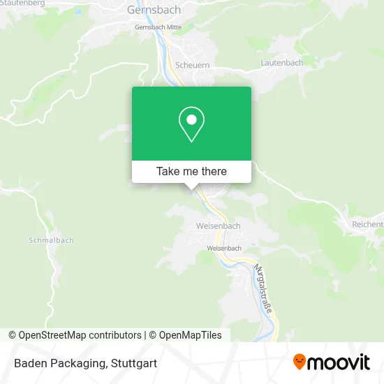 Baden Packaging map