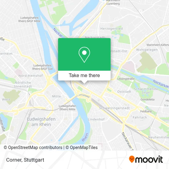 Corner map