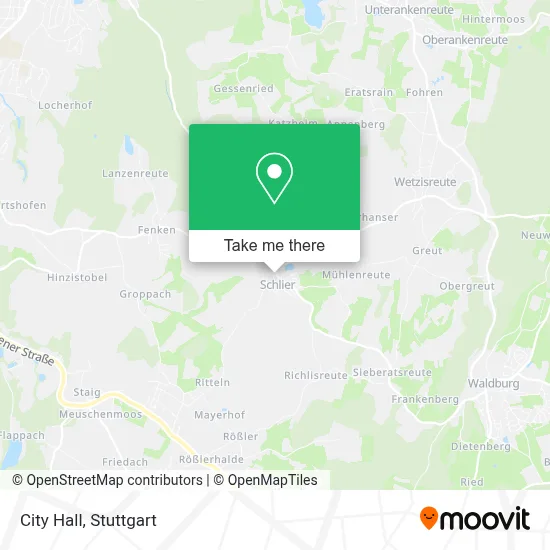 Rathaus map