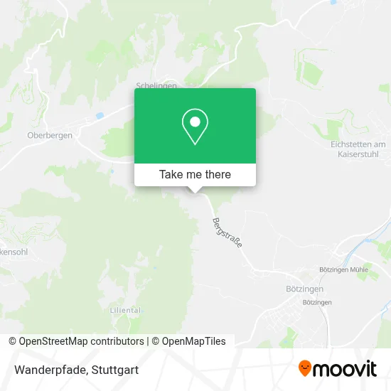 Wanderpfade map