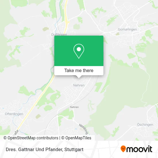 Dres. Gattnar Und Pfander map