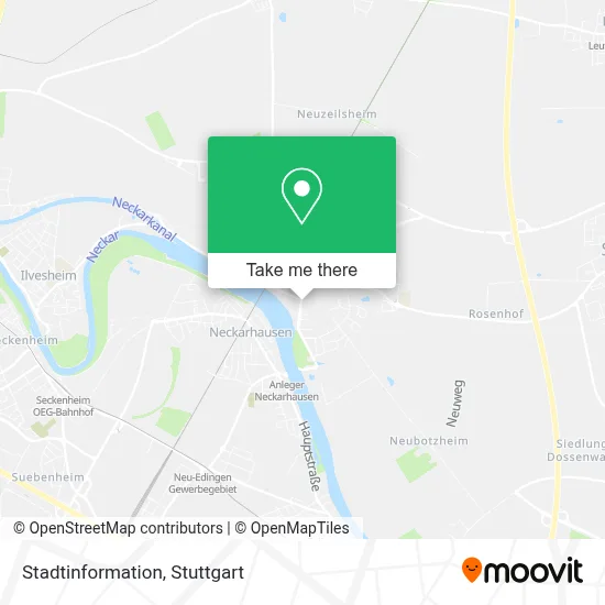 Stadtinformation map