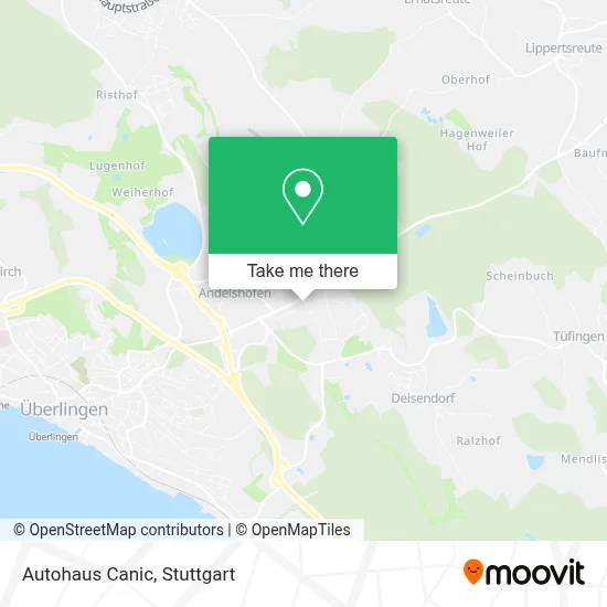 Autohaus Canic map