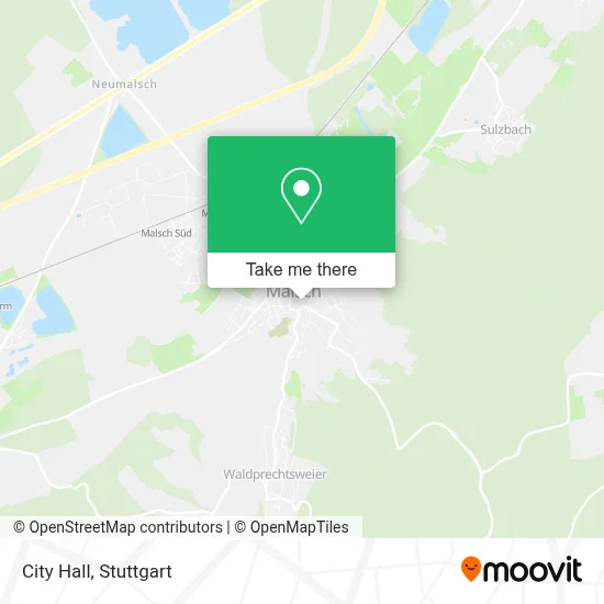 Rathaus map