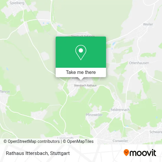 Rathaus Ittersbach map