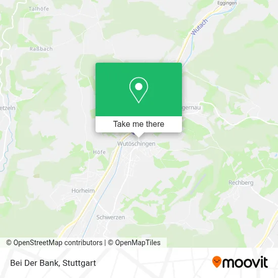 Bei Der Bank map