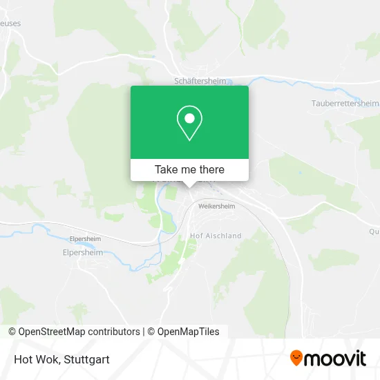 Hot Wok map
