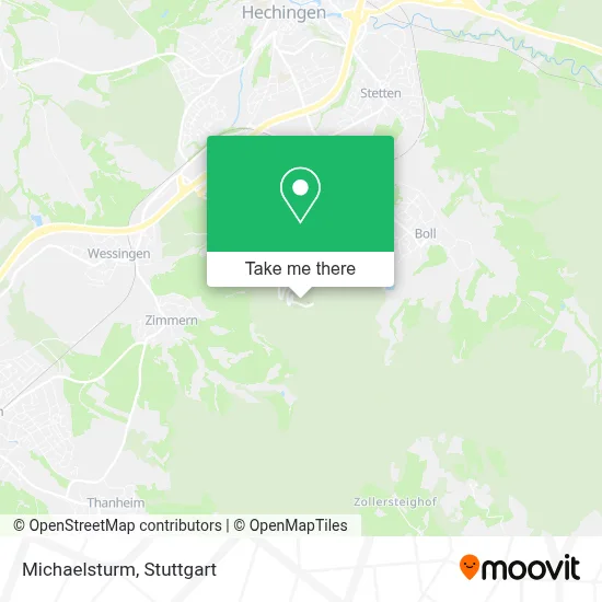 Michaelsturm map
