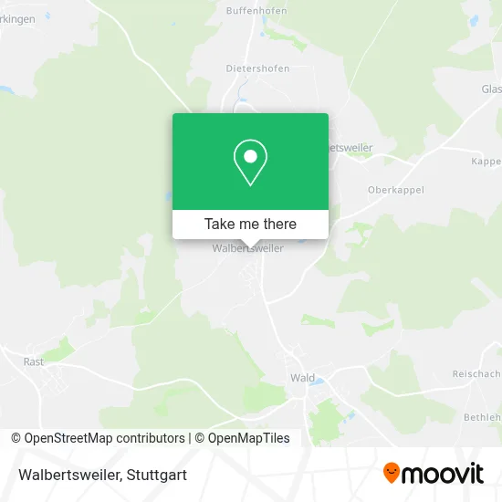 Walbertsweiler map