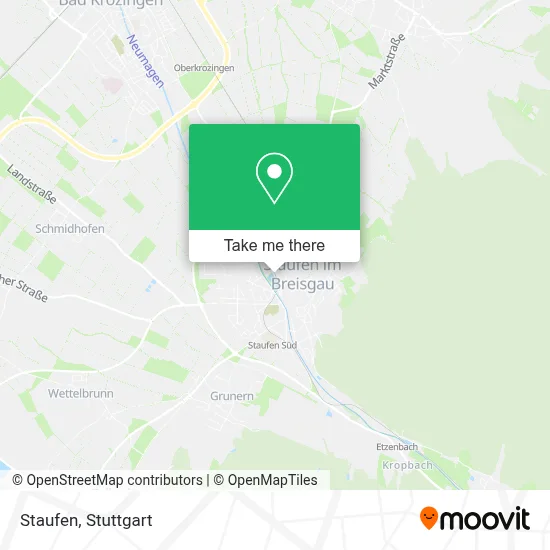 Staufen map