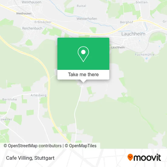 Cafe Villing map