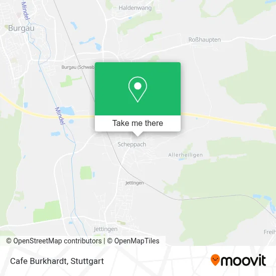 Cafe Burkhardt map