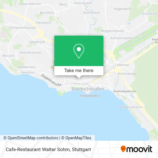 Cafe-Restaurant Walter Sohm map