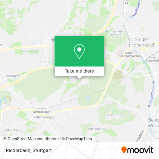 Riederbach map