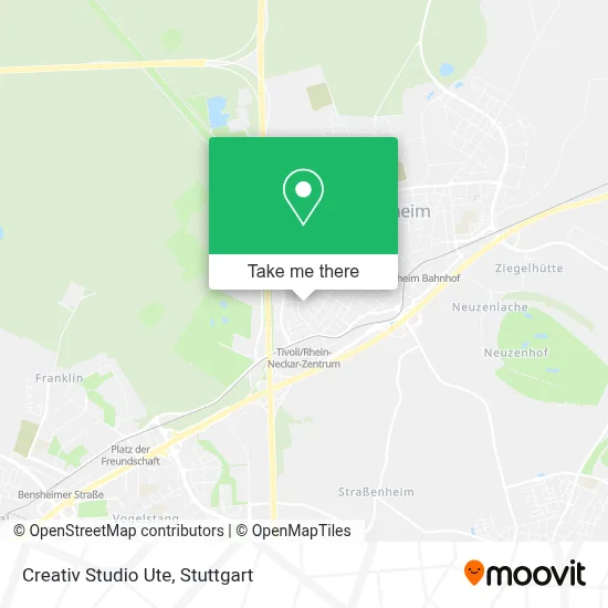 Creativ Studio Ute map