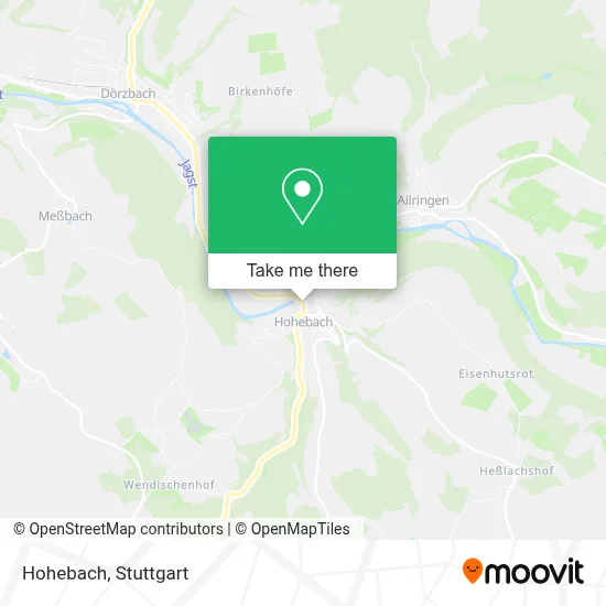Hohebach map