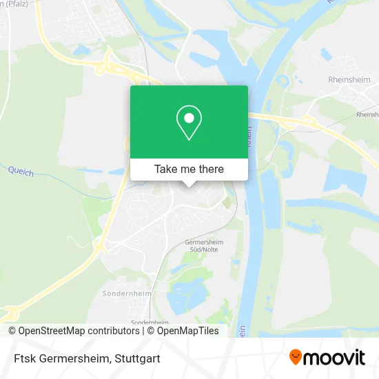 Ftsk Germersheim map