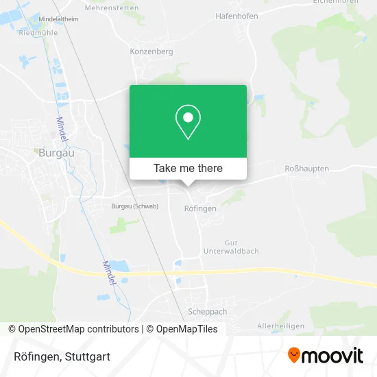 Röfingen map