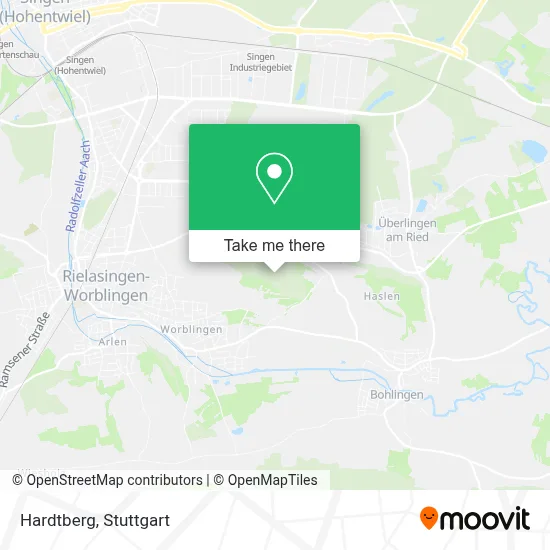 Hardtberg map
