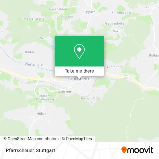 Pfarrscheuer map