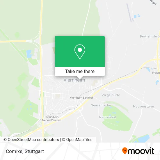 Comixs map