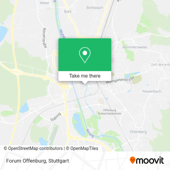 Forum Offenburg map