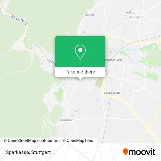 Sparkasse map