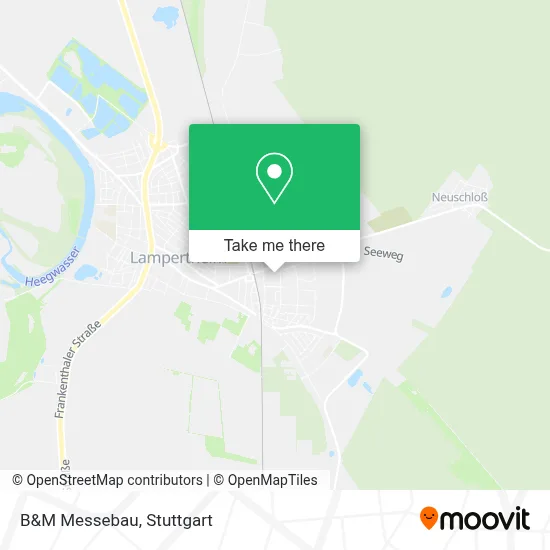 B&M Messebau map