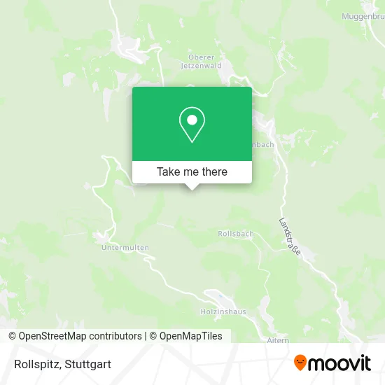 Rollspitz map