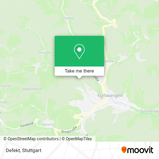 Defekt map