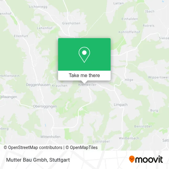Mutter Bau Gmbh map