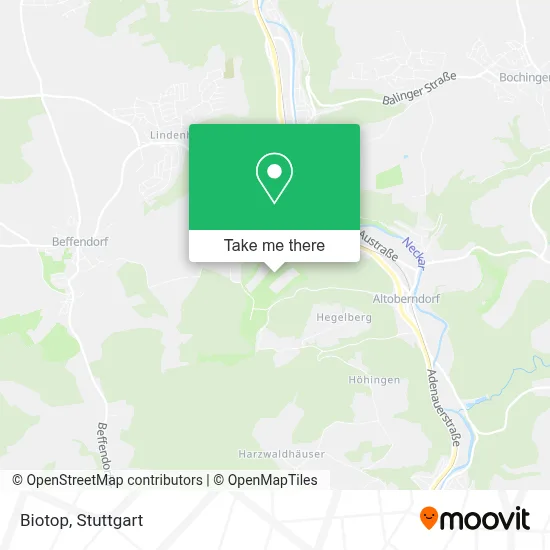 Biotop map