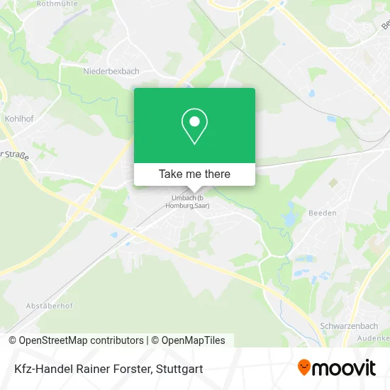 Kfz-Handel Rainer Forster map