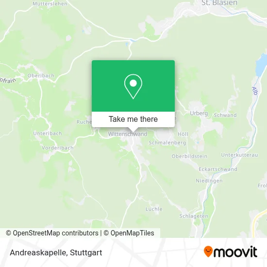 Andreaskapelle map