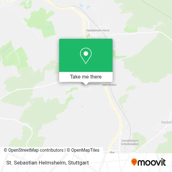 St. Sebastian Helmsheim map