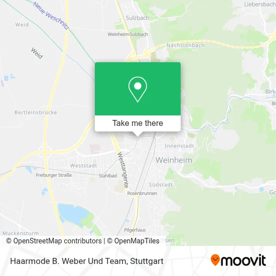Haarmode B. Weber Und Team map