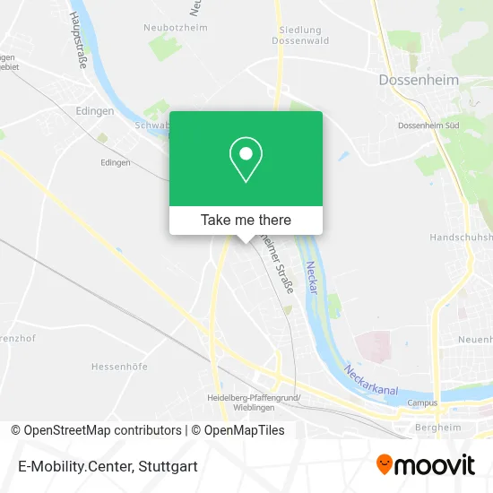 E-Mobility.Center map