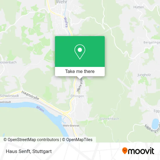 Haus Senft map