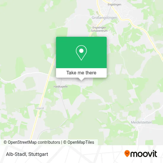 Alb-Stadl map